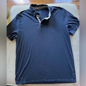 Navy Blue Tommy John Men’s Polo Shirt